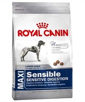 Роял Канин корм для собак крупных пород MAXI Sensible, 18 кг, с чувствительным пищеварением