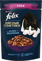 Felix Влажный корм для кошек Мясные ломтики с Уткой в соусе (75 г) 0959