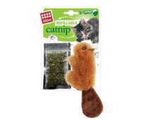 GIGWI игрушка для кошек Бобренок с кошачьей мятой