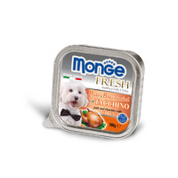 Влажный корм MONGE DOG 100г консервы  для собак паштет Индейка