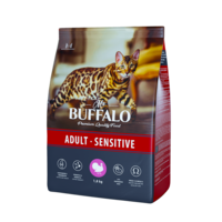 Mr Buffalo Adult Sensitive 1,8 кг  д/кош Индейка сухой 