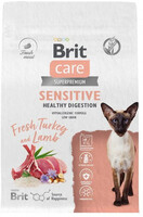 Brit Care Сухой корм для кошек Delicious Taste,с Индейкой и Уткой 1.5кг, 6087