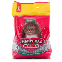 Впитвывающий наполнитель Сибирская кошка Комфорт, 3л