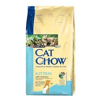 Cat Chow Kitten для котят с курицей 15 кг 