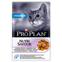 Проплан паучи Вкусные кусочки в желе Housecat Nutri Savour (индейка), 85 гр. 9711
