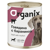 Organix влажный корм 410г для собак Говядина баранина (1937)
