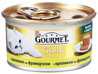 Gourmet Gold Террин с кроликом по французски, паштет 85 г