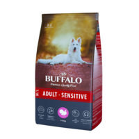 Сухой корм Mr Buffalo adult m\l sensitive 2кг для собак средних и крупных пород Индейка (8731)
