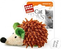 GIGWI игрушка для кошек Ёжик со звуковым чипом