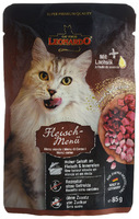 Leonardo влажный корм 85г для кошек говядина печень (3612)