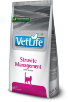 Vet Life Cat сухой корм 400гр Struvite Management для кошек профилактика  рецидивов МКБ