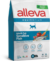 Сухой корм Аллева эквилибриум сенсетив 400г для кошек рыба (1059)