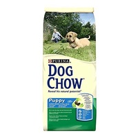 Dog Chow Puppy Large Breed с индейкой для щенков крупных пород, 14 кг
