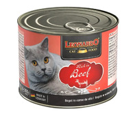 Leonardo влажный корм для кошек Сочная говядина (консерва), 200 г, 756152