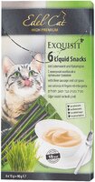 Edel Cat крем-суп лакомство для кошек 6*15г Ливерная колбаса луговые травы