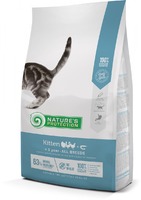 Natures Protection сухой корм 2кг kitten poultry with krill котят 