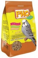 РИО корм для волнистых попугаев в период линьки, 1 кг (3458)