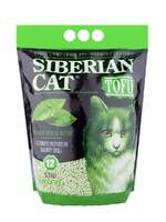 Соевый наполнитель Сибирская кошка Тофу 12л Зеленый чай